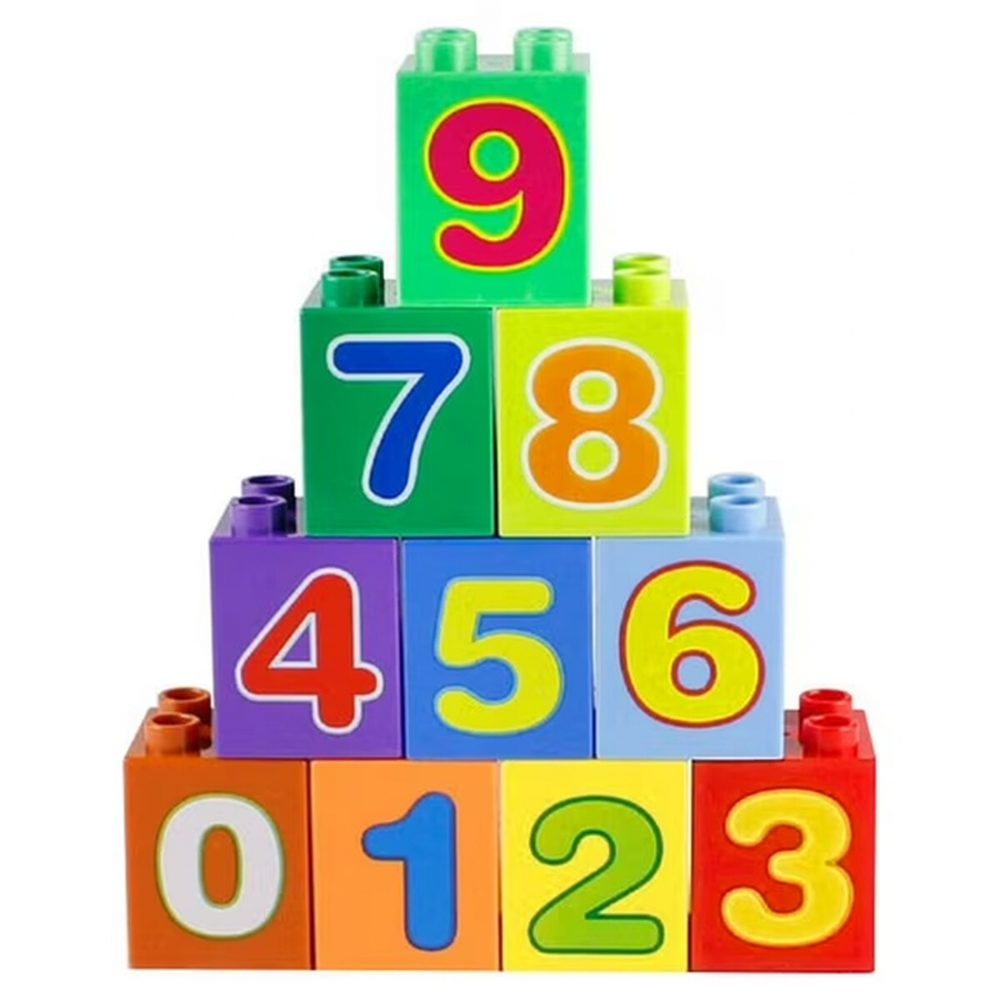 Tren Bloques Construcci�n Mundo Toys 50 Piezas